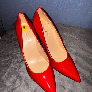 Marshalls Bold Red Heels size 9